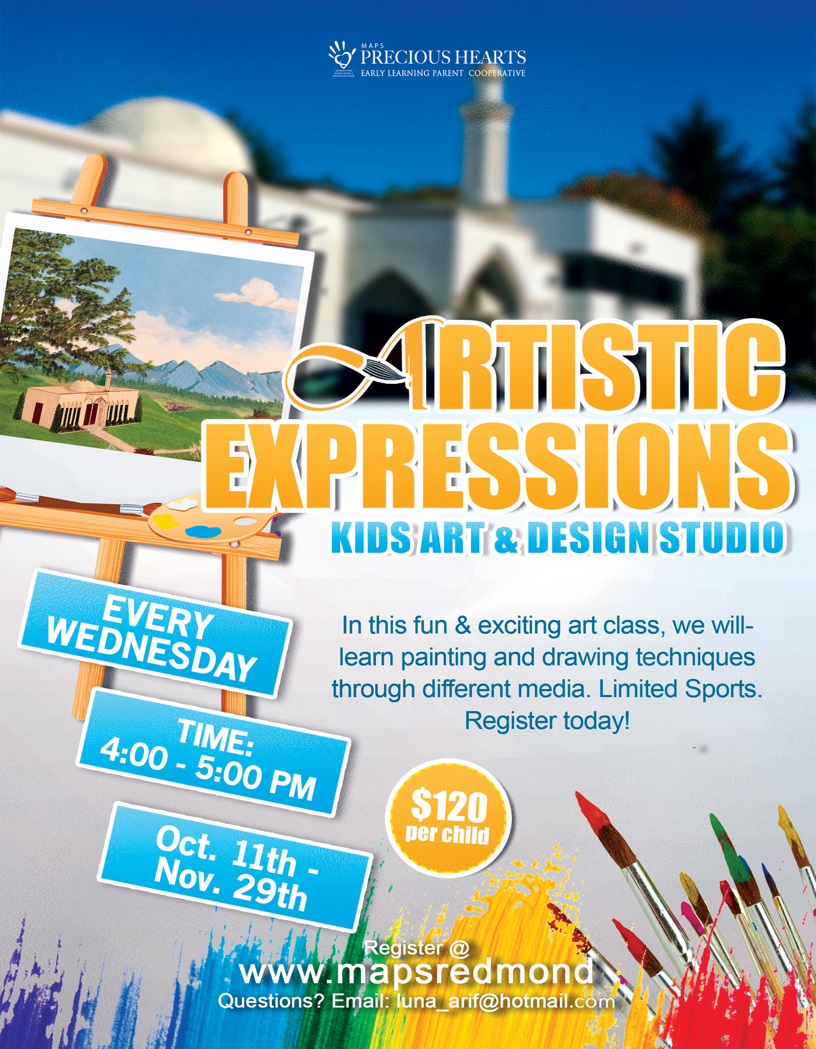 Artistic Expressions Kids Art Design Studio Muslim