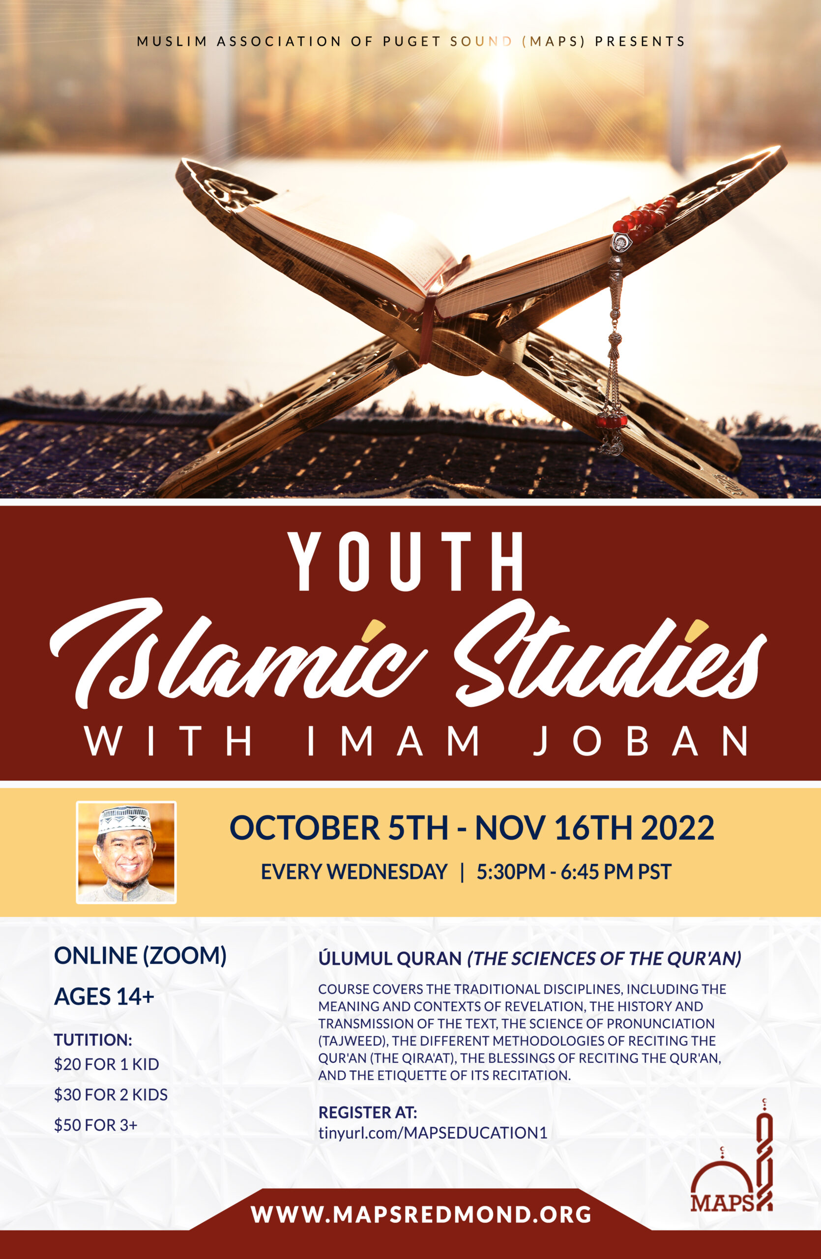 Youth Islamic Studies with Imam Joban